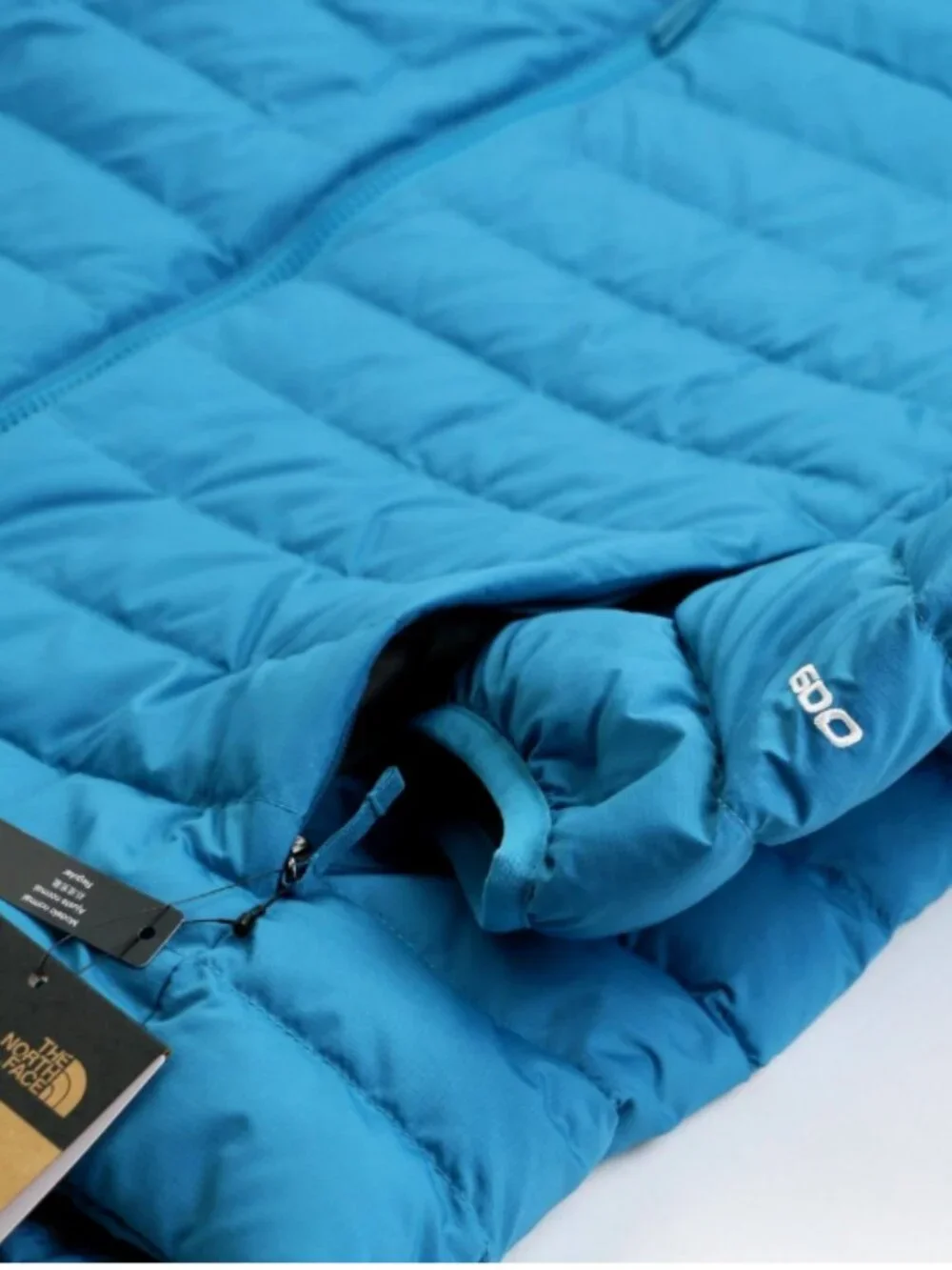 The North Face Men’s Minoqua Down Jacket 600-fill DWR Digital Blue Color XXL